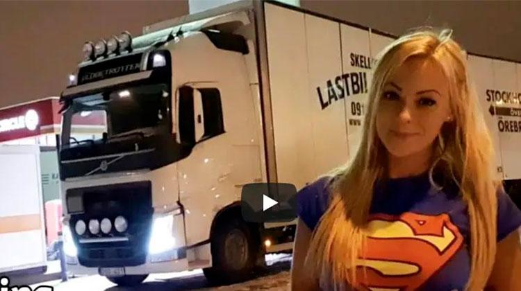 Angelica Larsson Camionera e Influencer